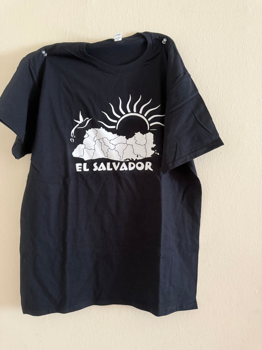 Camiseta El Salvador 100% salvadoreña